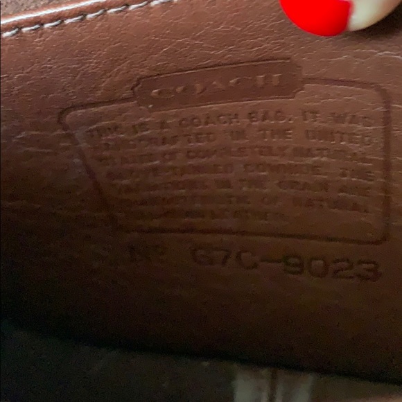 SOLD! Mini Coach Vintage Winnie Willis Handbag - Picture 11 of 11